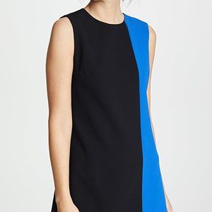 Alice + Olivia Coley Colorblock Sleeveless Dress